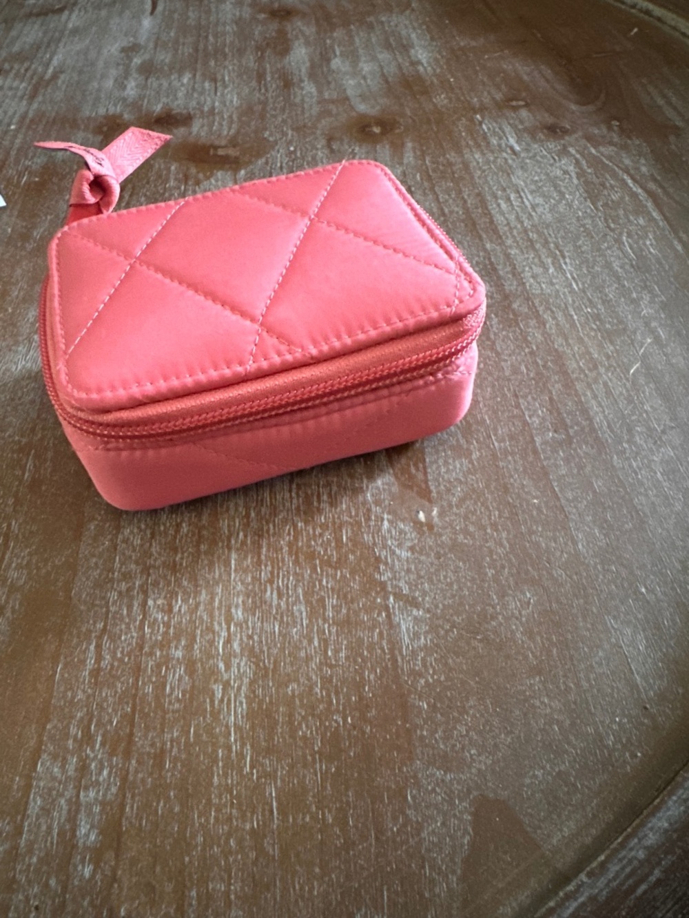 VERA BRADLEY Blush Sienna Performance Twill Zipper Case